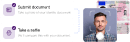Card with secured identity